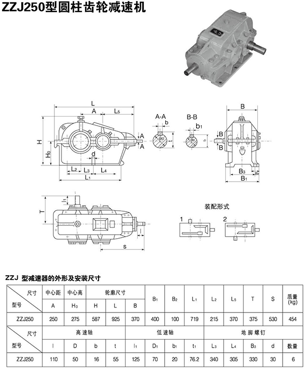 ZZJ250型圓柱齒輪減速機53